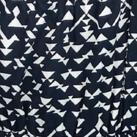 Cotton On Women's A-Line  Mini Dress  Geometric Design  Sz S Black and White - Picture 5 of 7